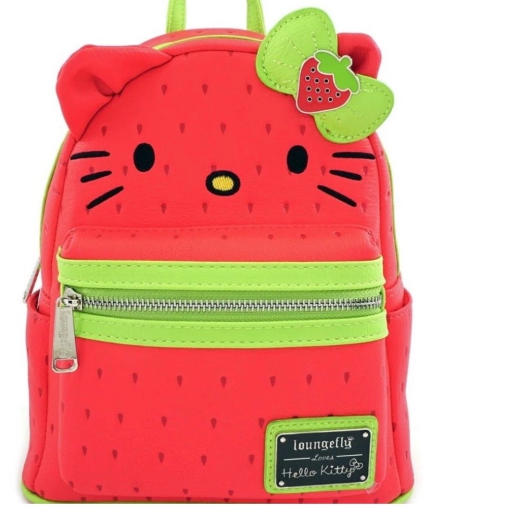 Loungefly x Hello Kitty Strawberry Mini Backpack NWT